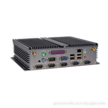 Industrial Box PC with CPU Intel 1037u with 6*RS232